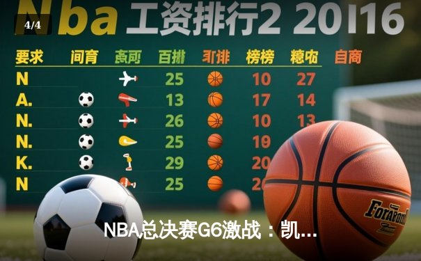 NBA总决赛G6激战：凯尔特人险胜勇士，塔图姆独砍34分率队扳平总比分 - 4